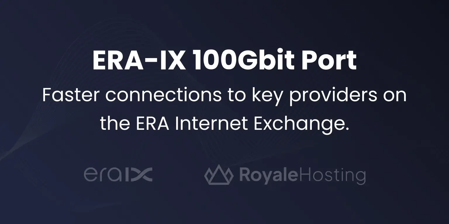 ERA-IX 100Gbit Port Upgrade for low-latency connectivity and DDoS Protection