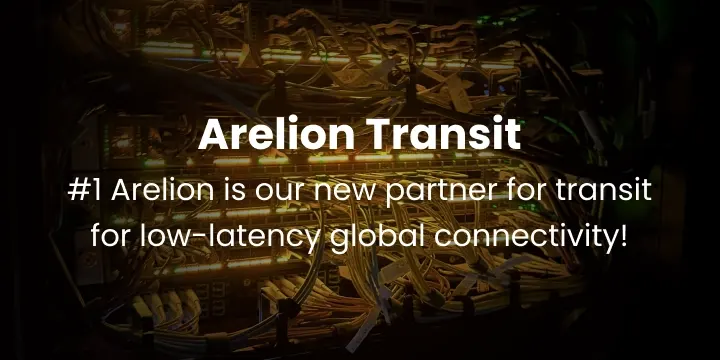 Partnering with Arelion the Leader for Global Connectivity